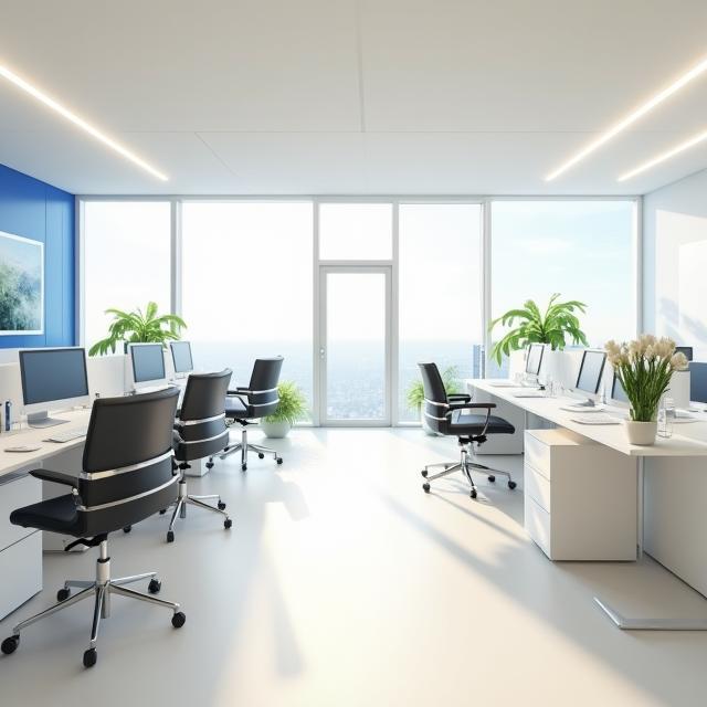 Modernes Reisebüro in Zürich